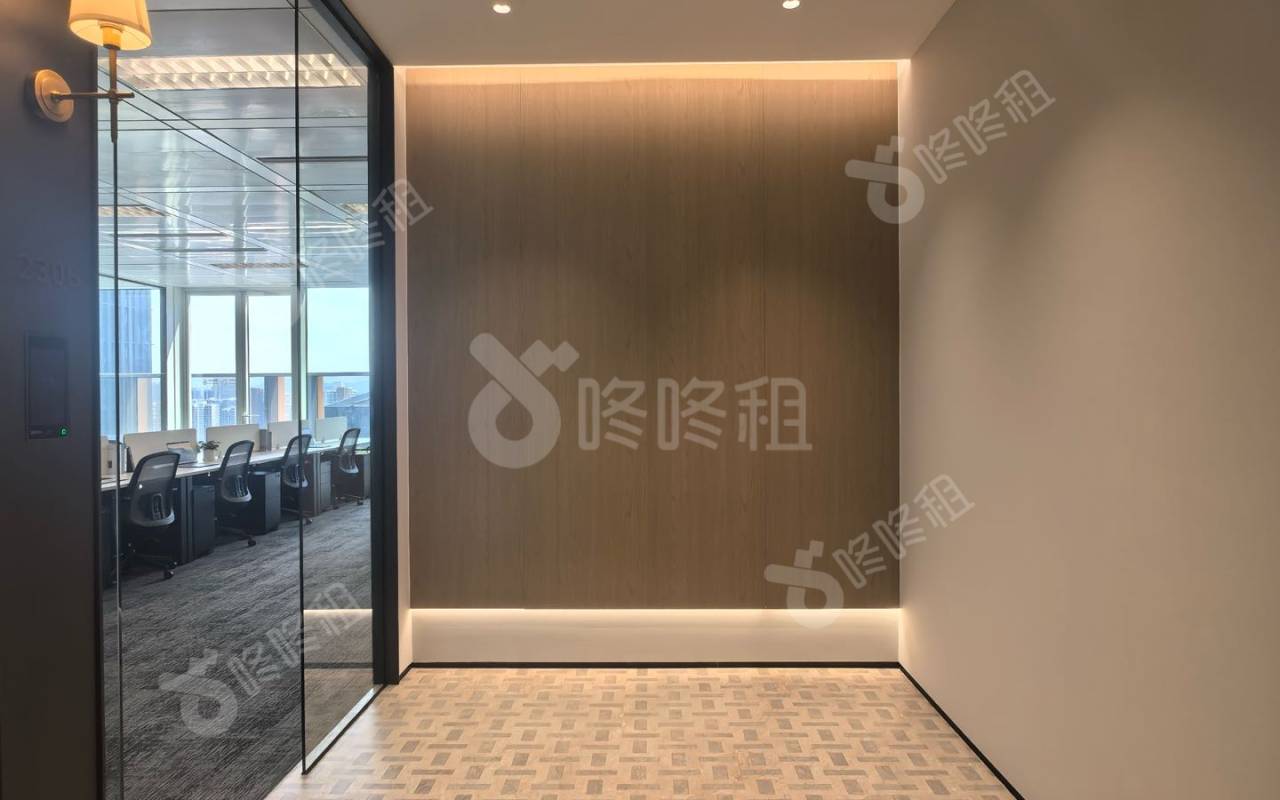 前海周大福金融大厦_280平_豪装_前台