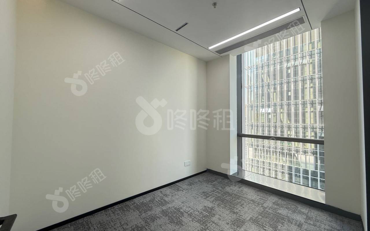 光峰科技大厦_119平_精装_办公室隔间