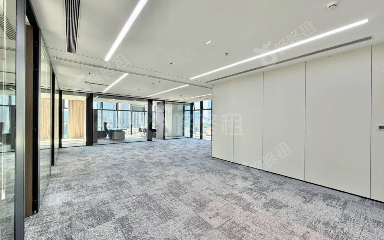 迅雷大厦_616平_豪装_办公室开间