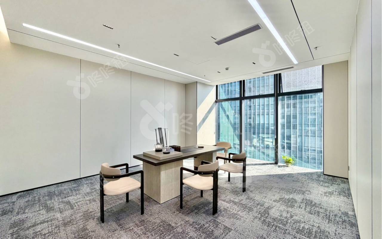 迅雷大厦_616平_豪装_办公室隔间