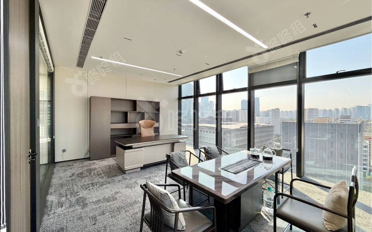 迅雷大厦_616平_豪装_办公室隔间