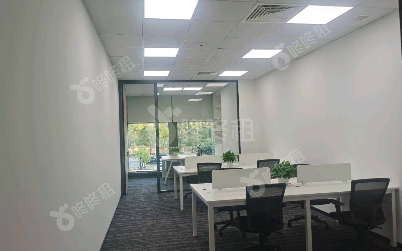 曙光大厦(朗诗大厦）_90平_精装_办公室开间