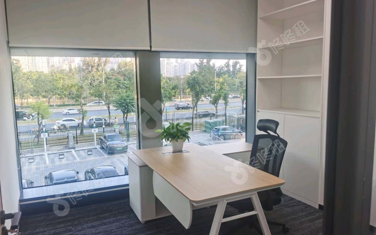 曙光大厦(朗诗大厦）_90平_精装_办公室隔间