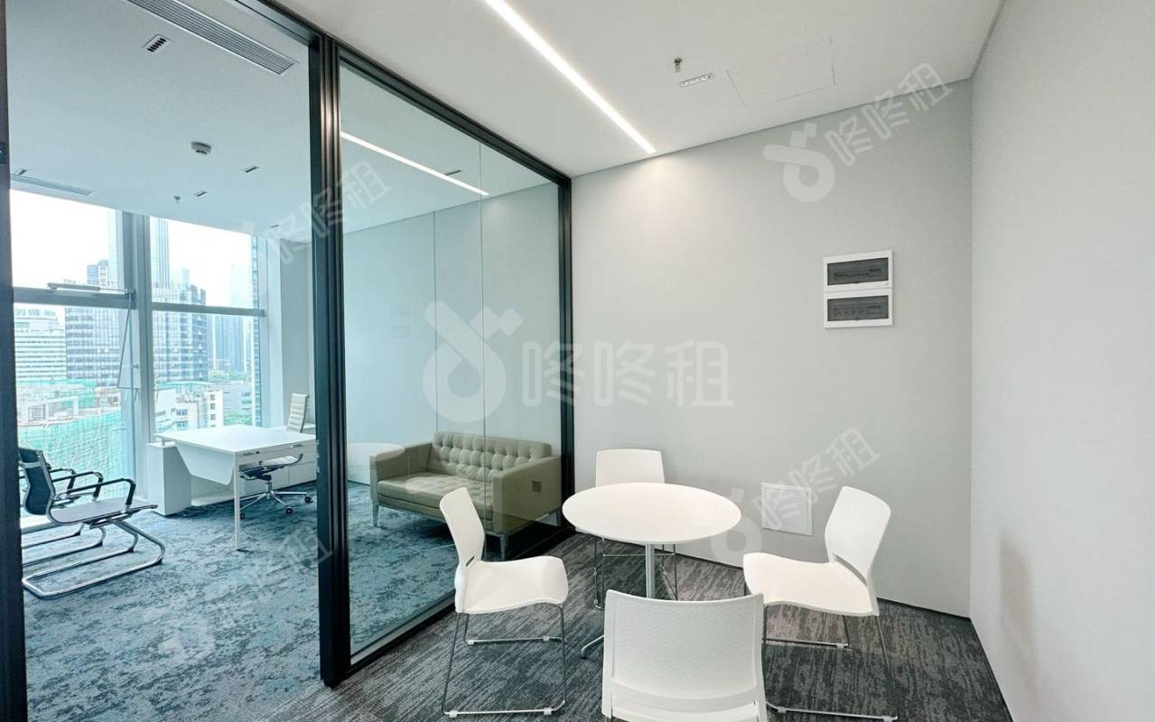 康泰创新广场_201.38平_精装_办公室开间