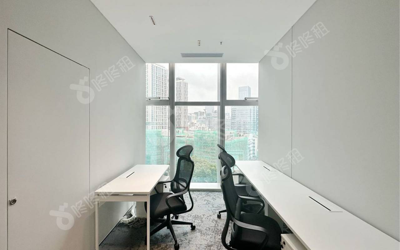 康泰创新广场_201.38平_精装_办公室隔间