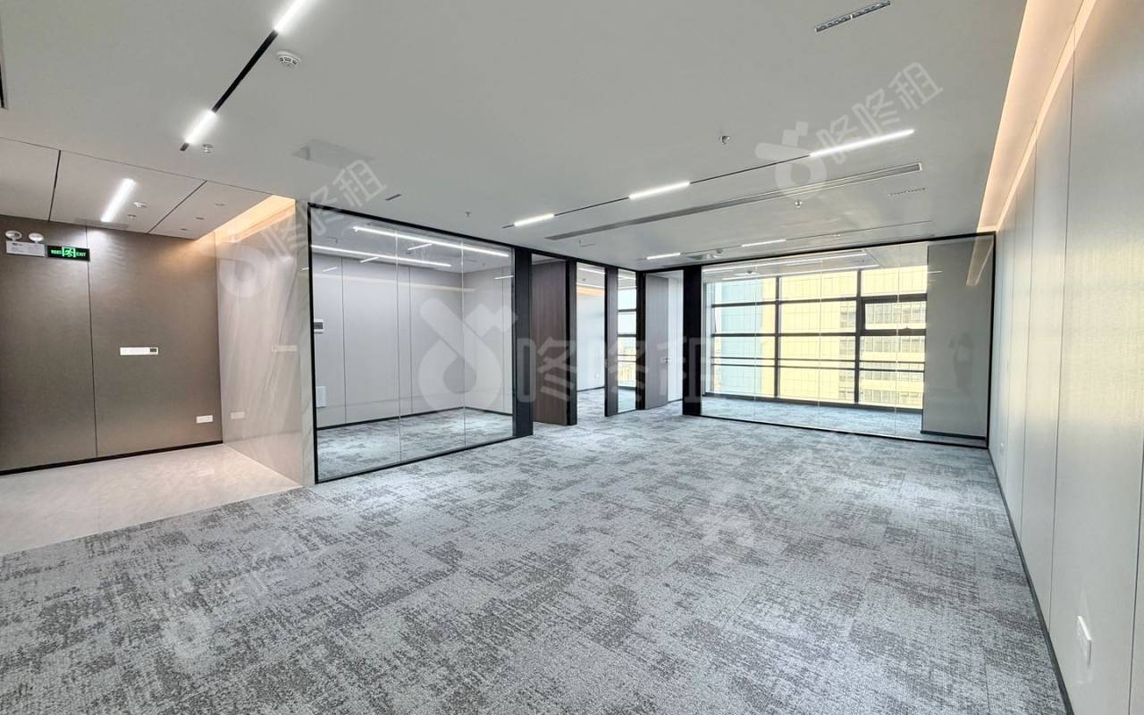 光峰科技大厦_251平_精装_办公室开间