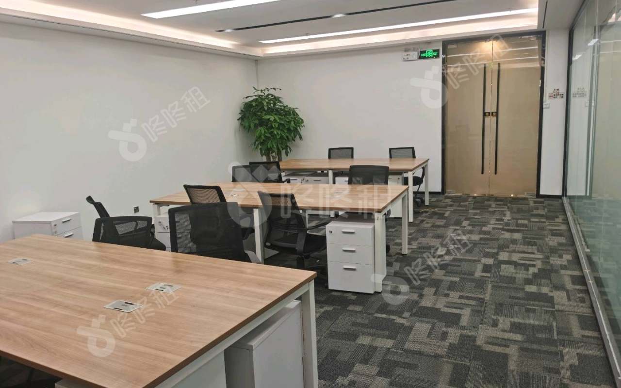 深圳北航大厦_346平_精装_办公室开间