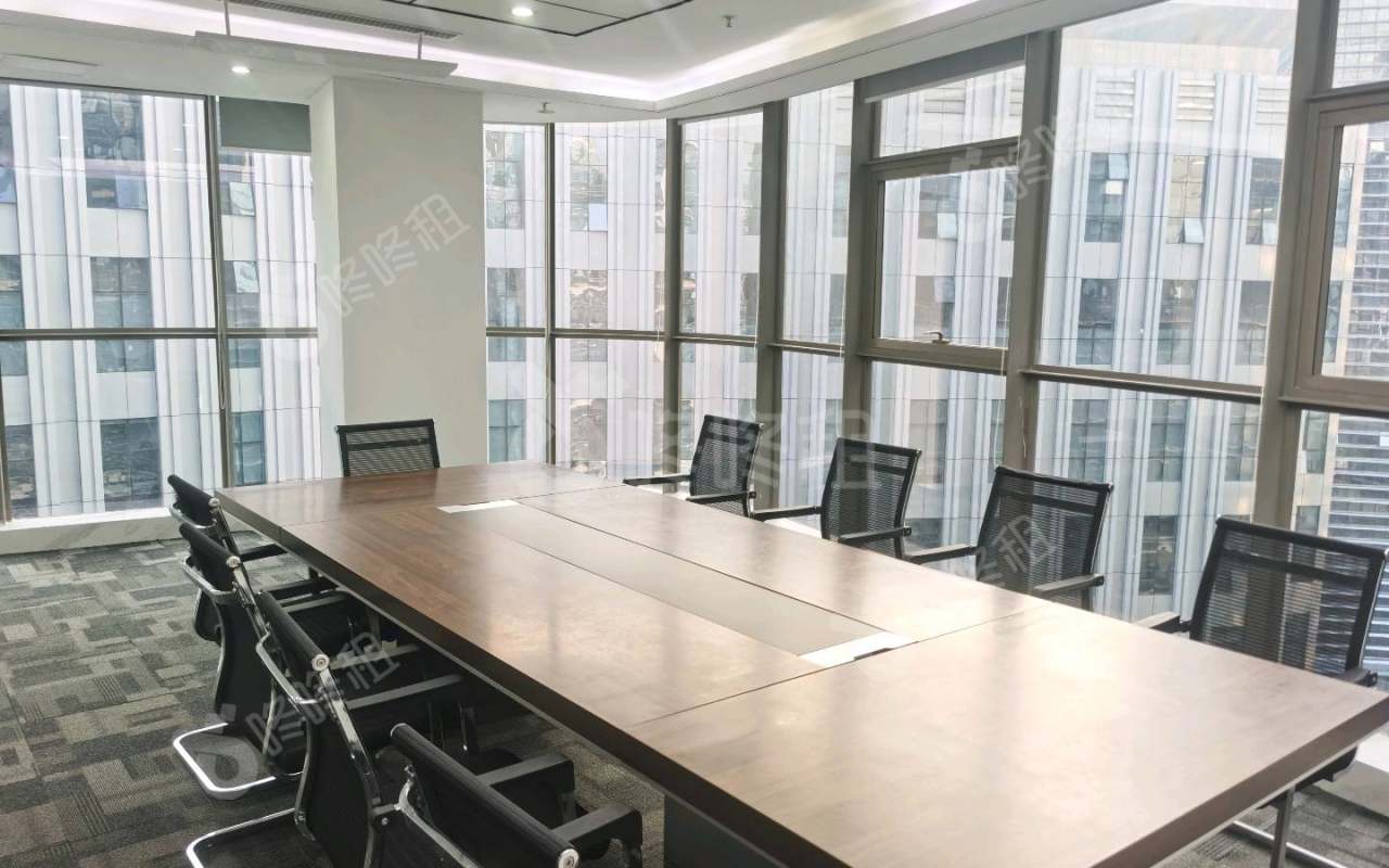 深圳北航大厦_346平_精装_办公室隔间