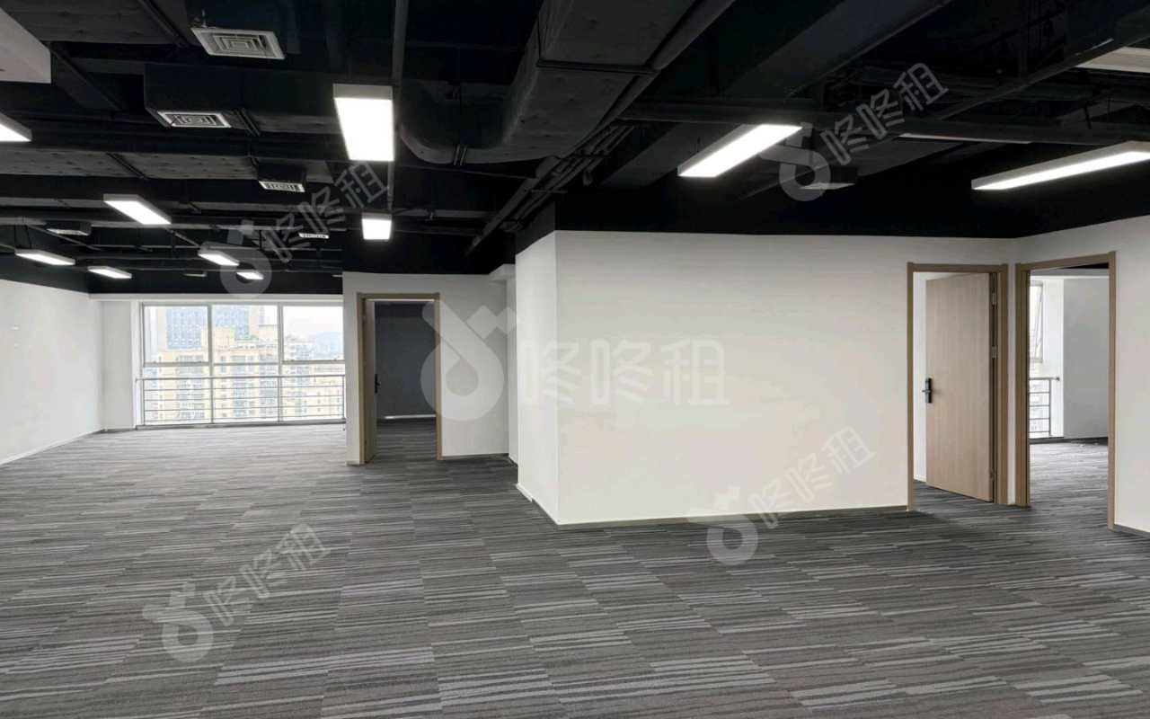 研祥科技大厦_524平_精装_办公室开间