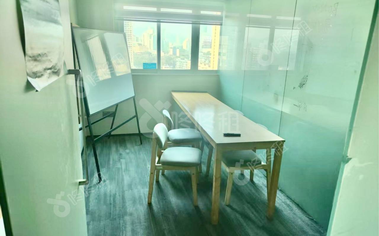 湖北大厦_250平_精装_办公室隔间