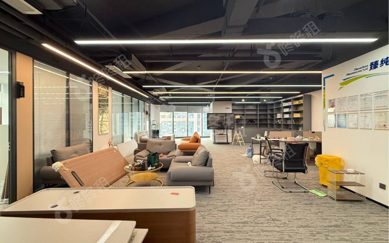 创益科兴科学园(创益科技大厦)_273平_精装_办公室开间