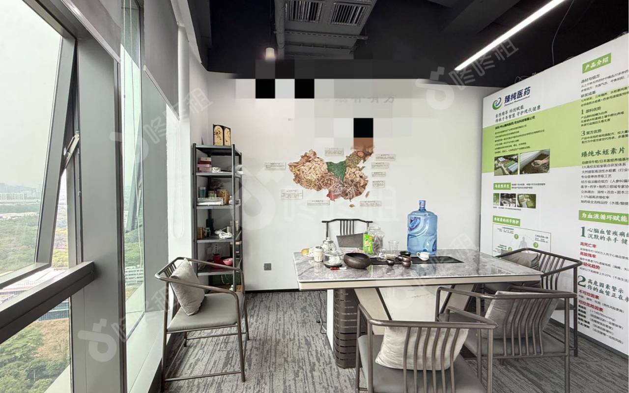 创益科兴科学园(创益科技大厦)_273平_精装_办公室隔间