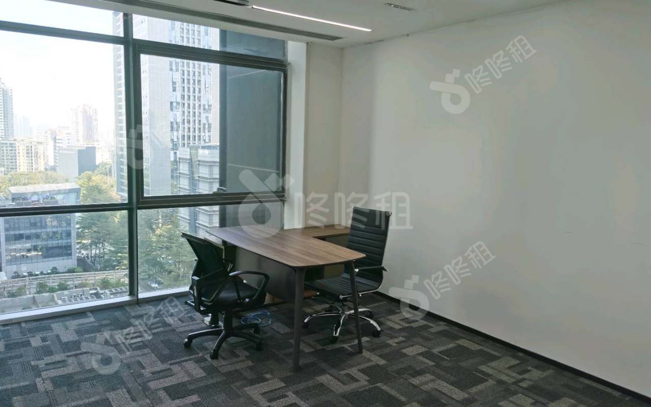 大族科技大厦_180平_精装_办公室隔间