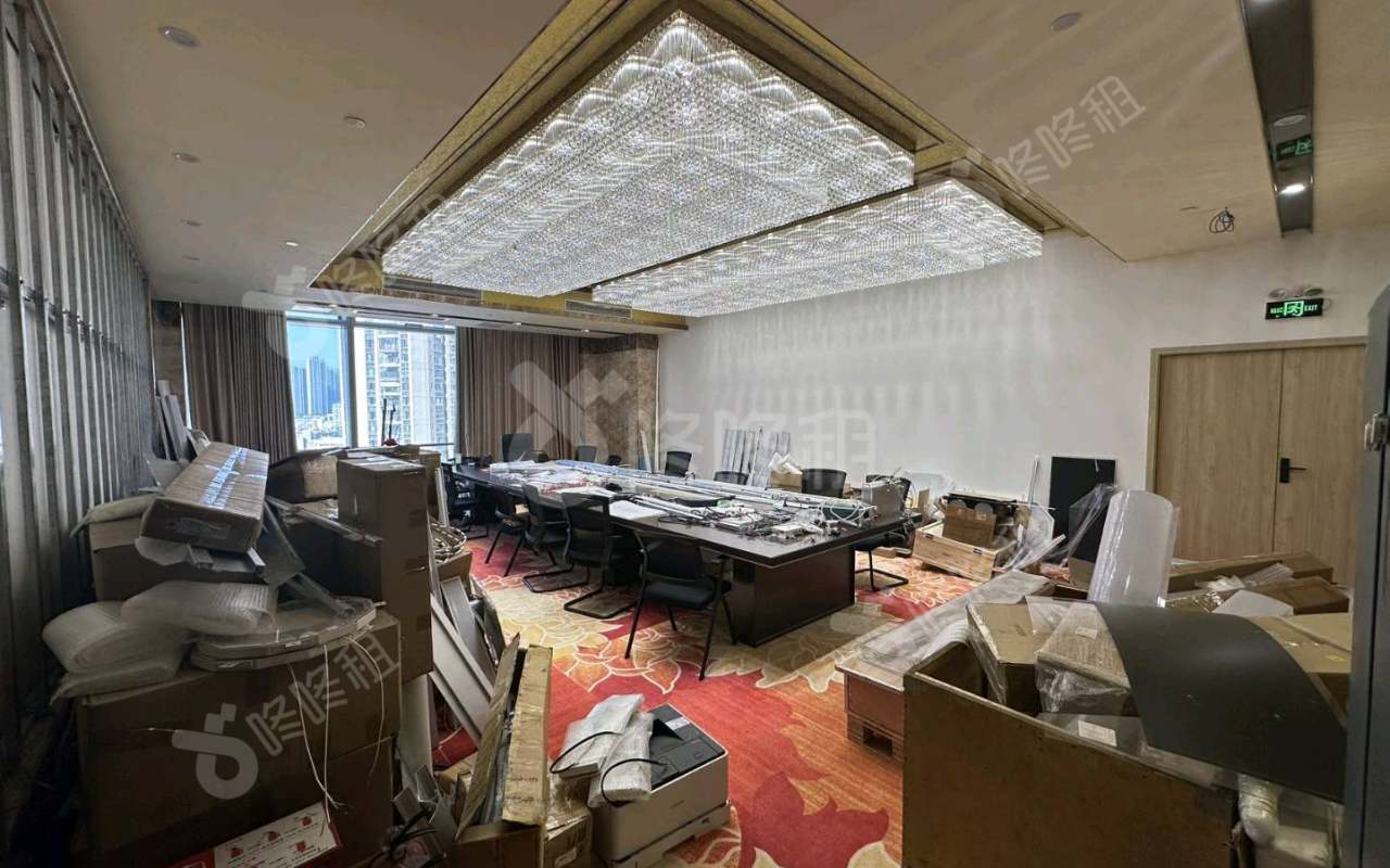 鸿荣源·环智中心_2150.39平_精装_办公室隔间