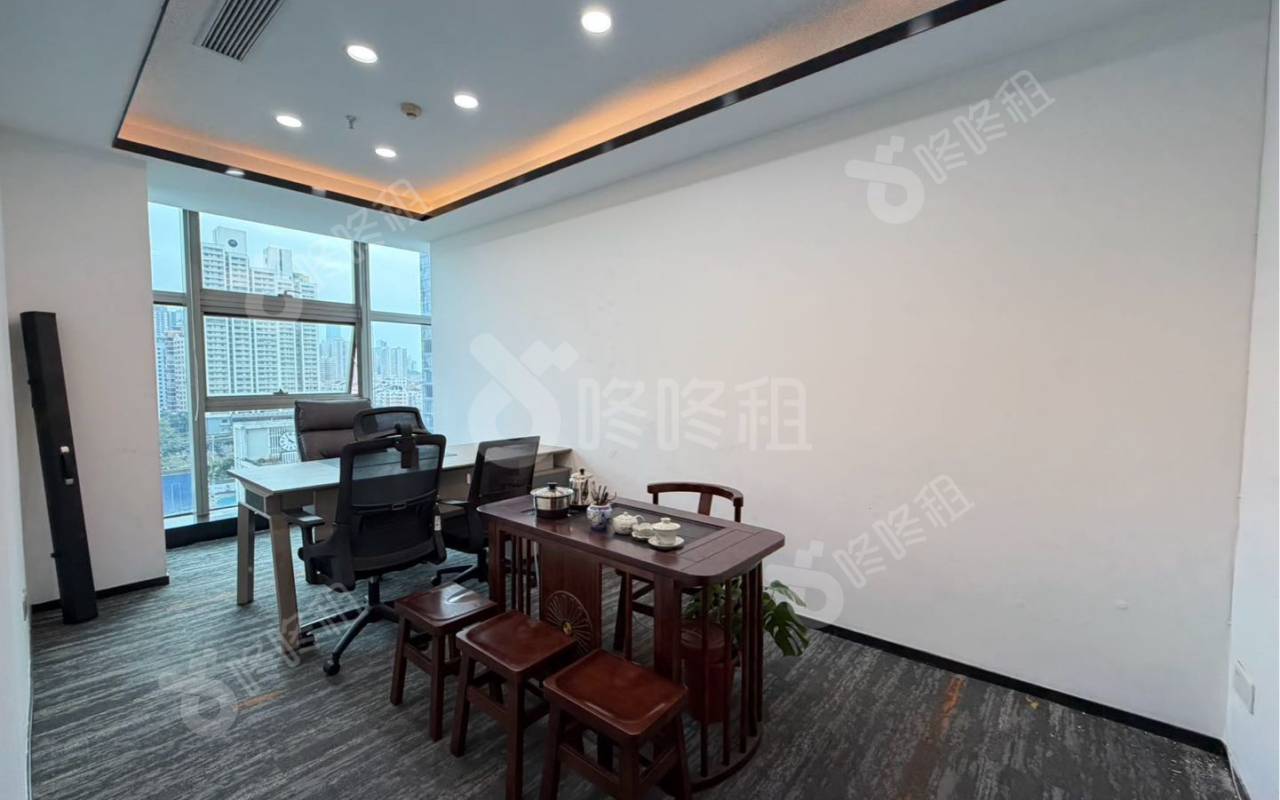 卓越世纪中心_135平_精装_办公室隔间