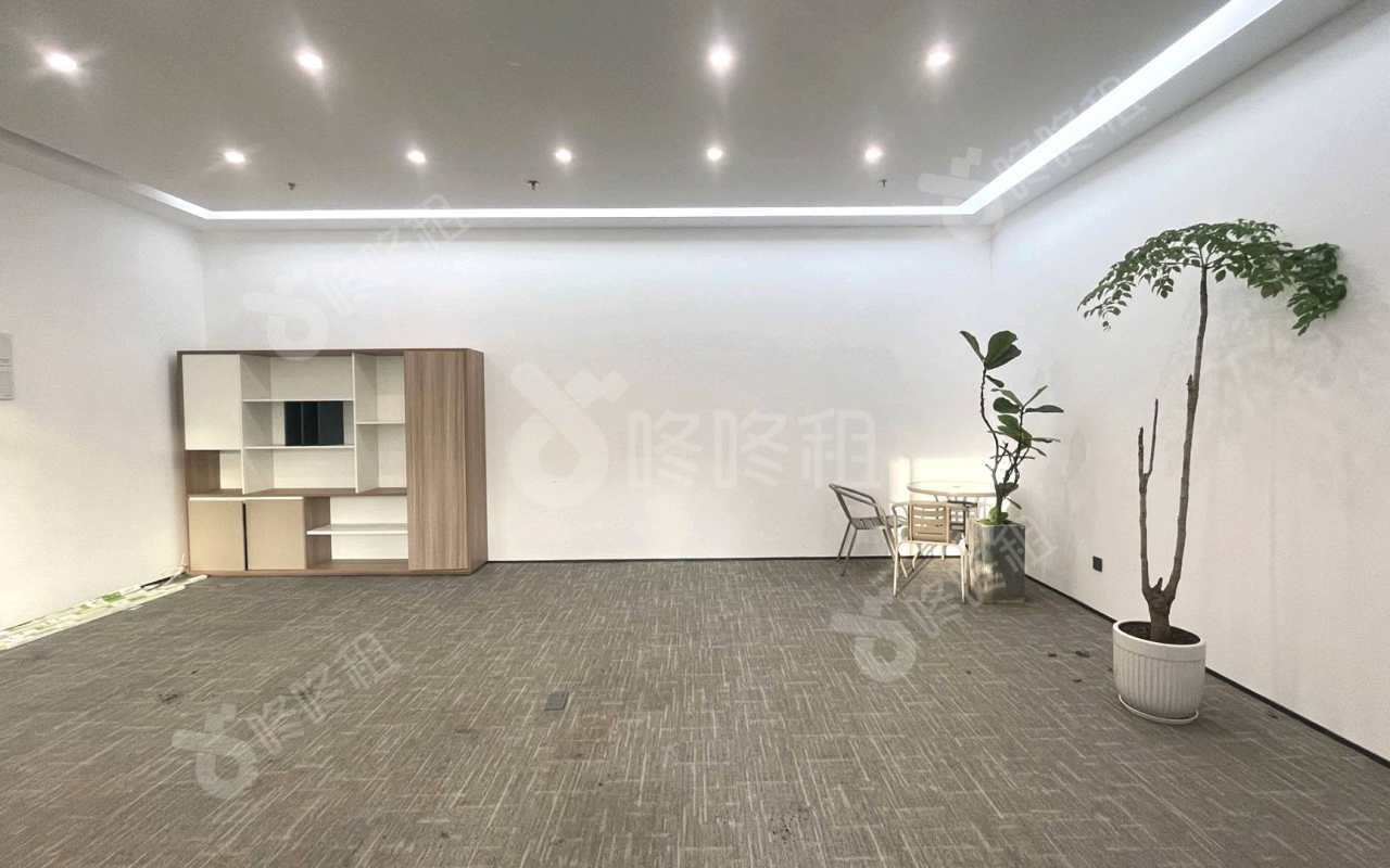 绿景美景广场_212平_精装_办公室开间
