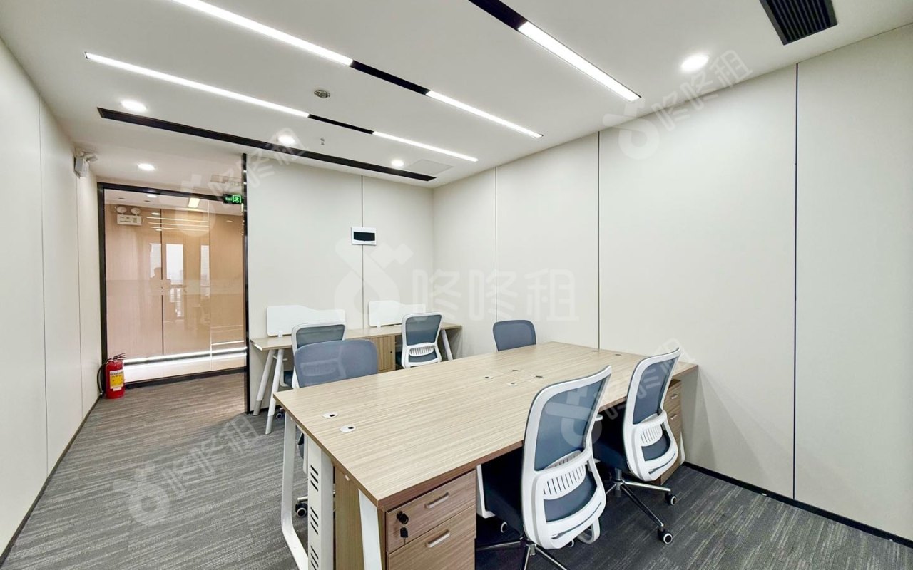深圳湾科技生态园_118平_精装_办公室开间
