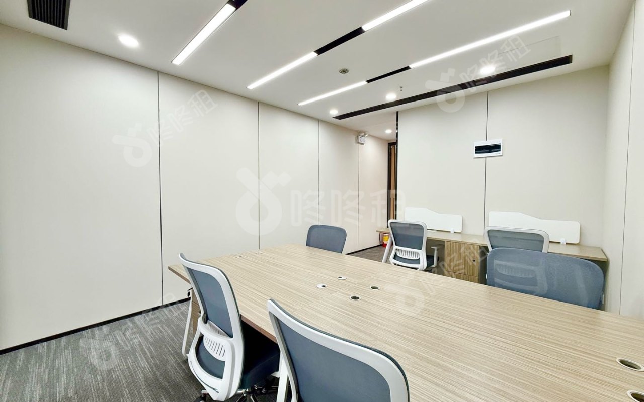 深圳湾科技生态园_118平_精装_办公室开间