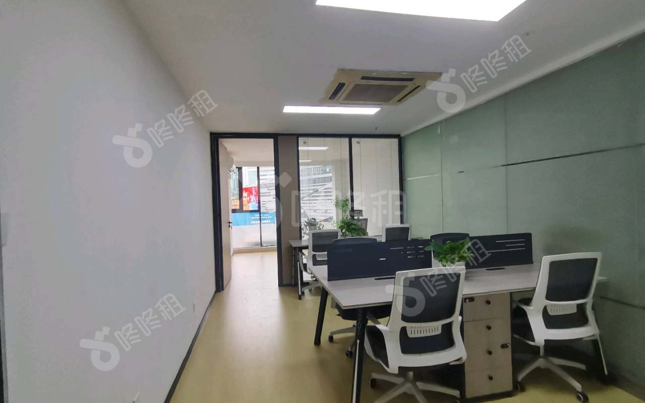 深南花园（裙楼）_120平_精装_办公室开间