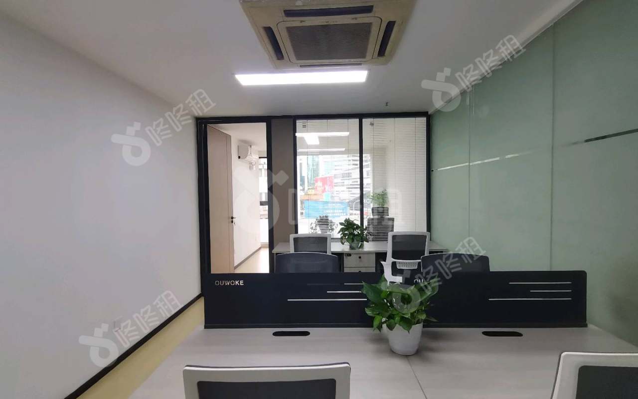 深南花园（裙楼）_120平_精装_办公室开间