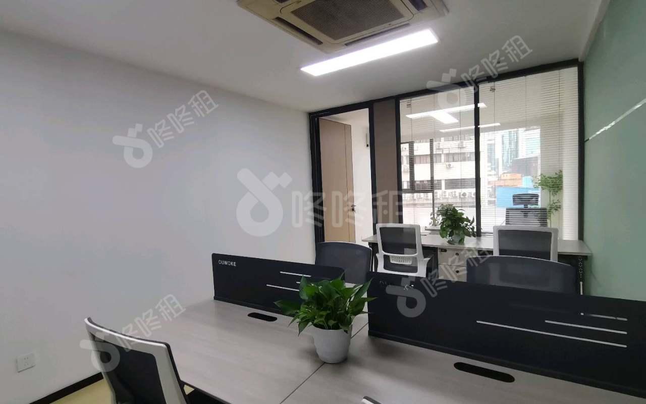 深南花园（裙楼）_120平_精装_办公室开间