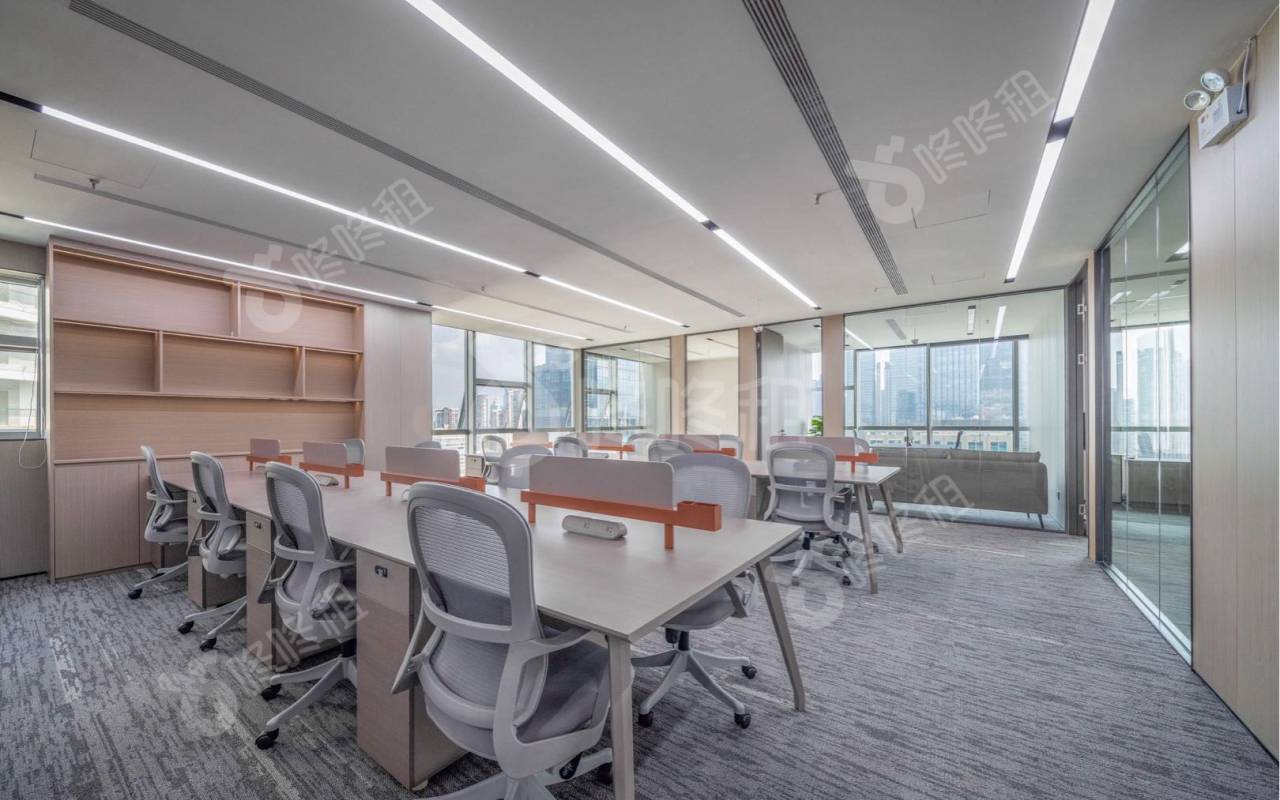 本元大厦_420平_精装_办公室开间