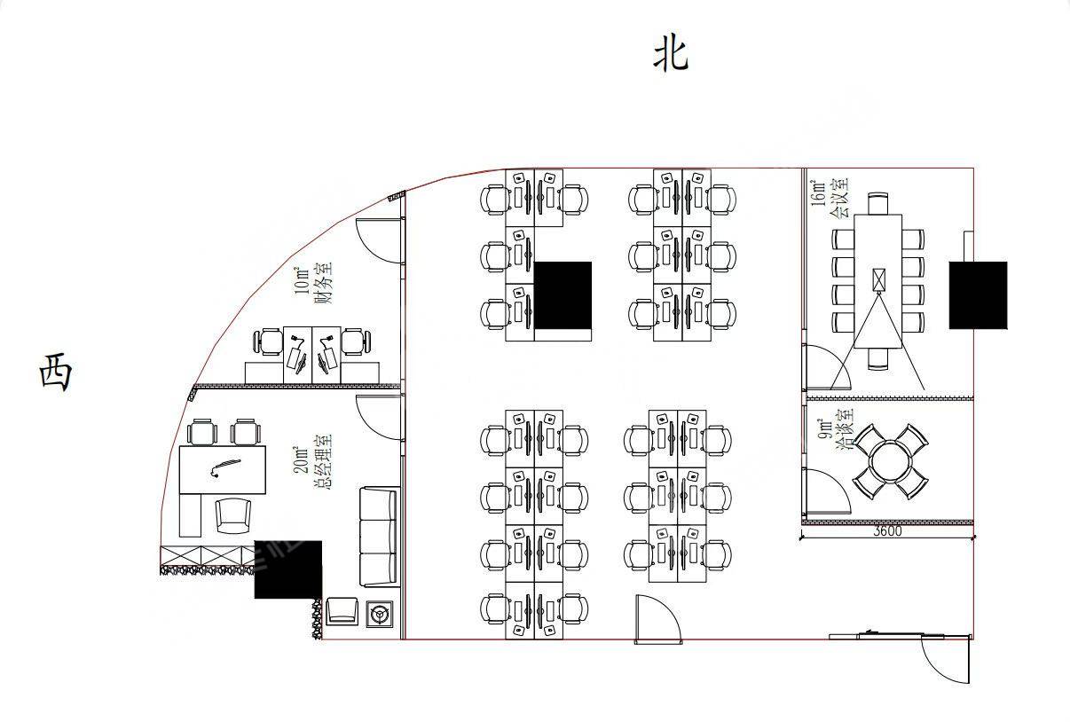 创益科兴科学园(创益科技大厦)_233.04平_精装_户型图