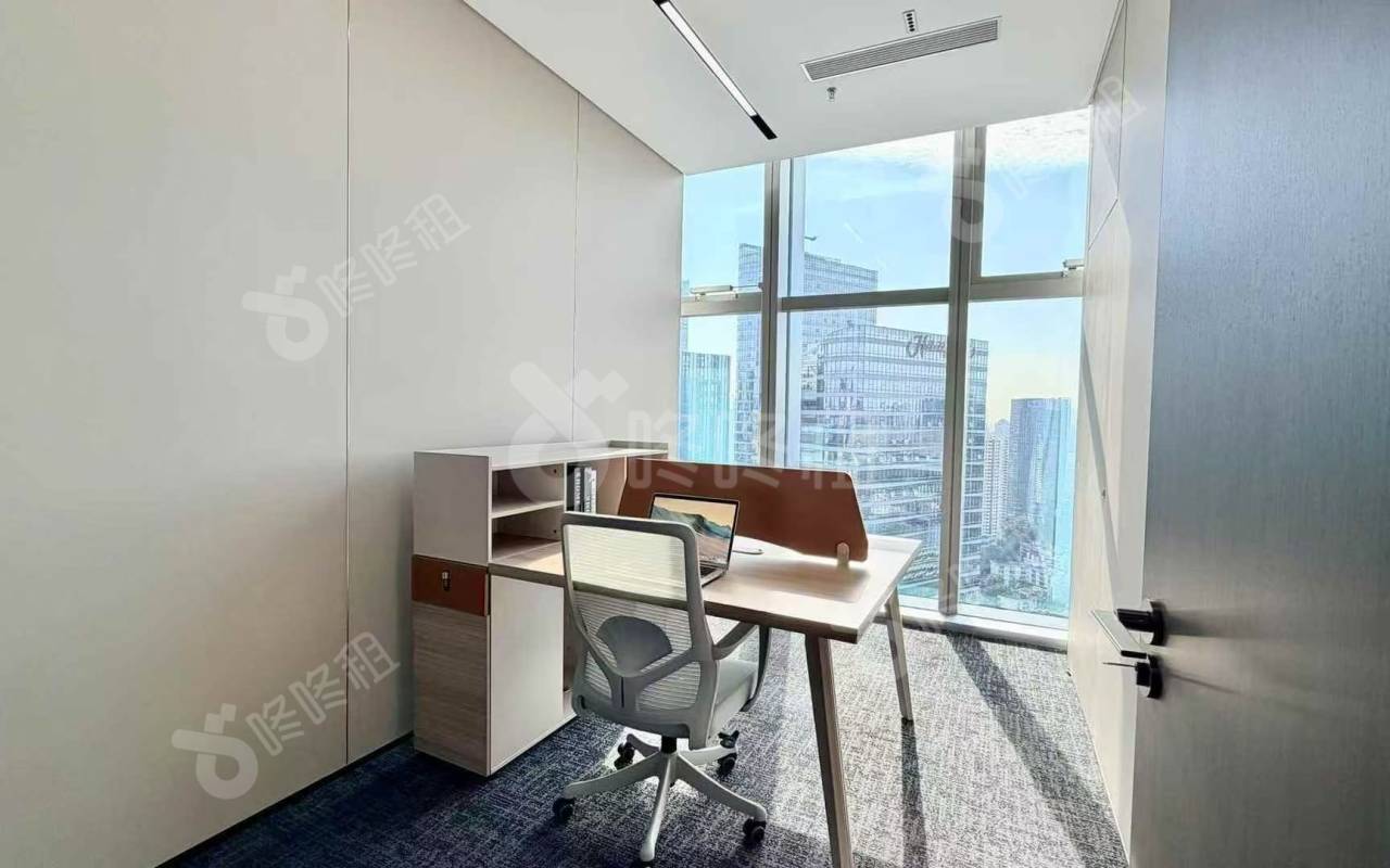 康泰创新广场_280平_豪装_办公室隔间
