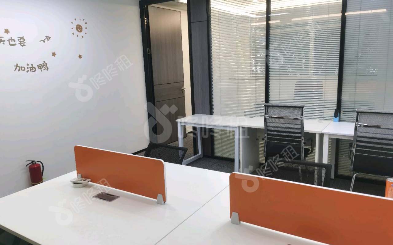 深圳软件园_90平_精装_办公室开间