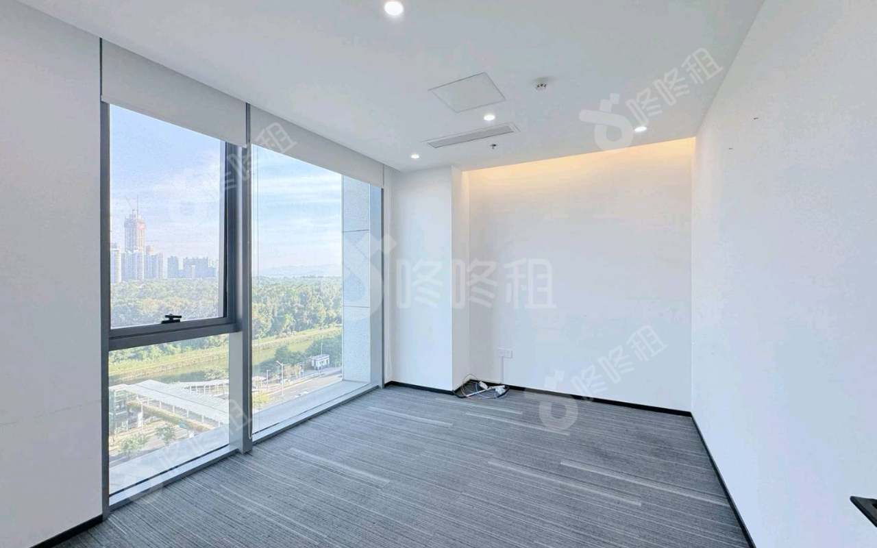 中检大厦_643平_精装_办公室隔间