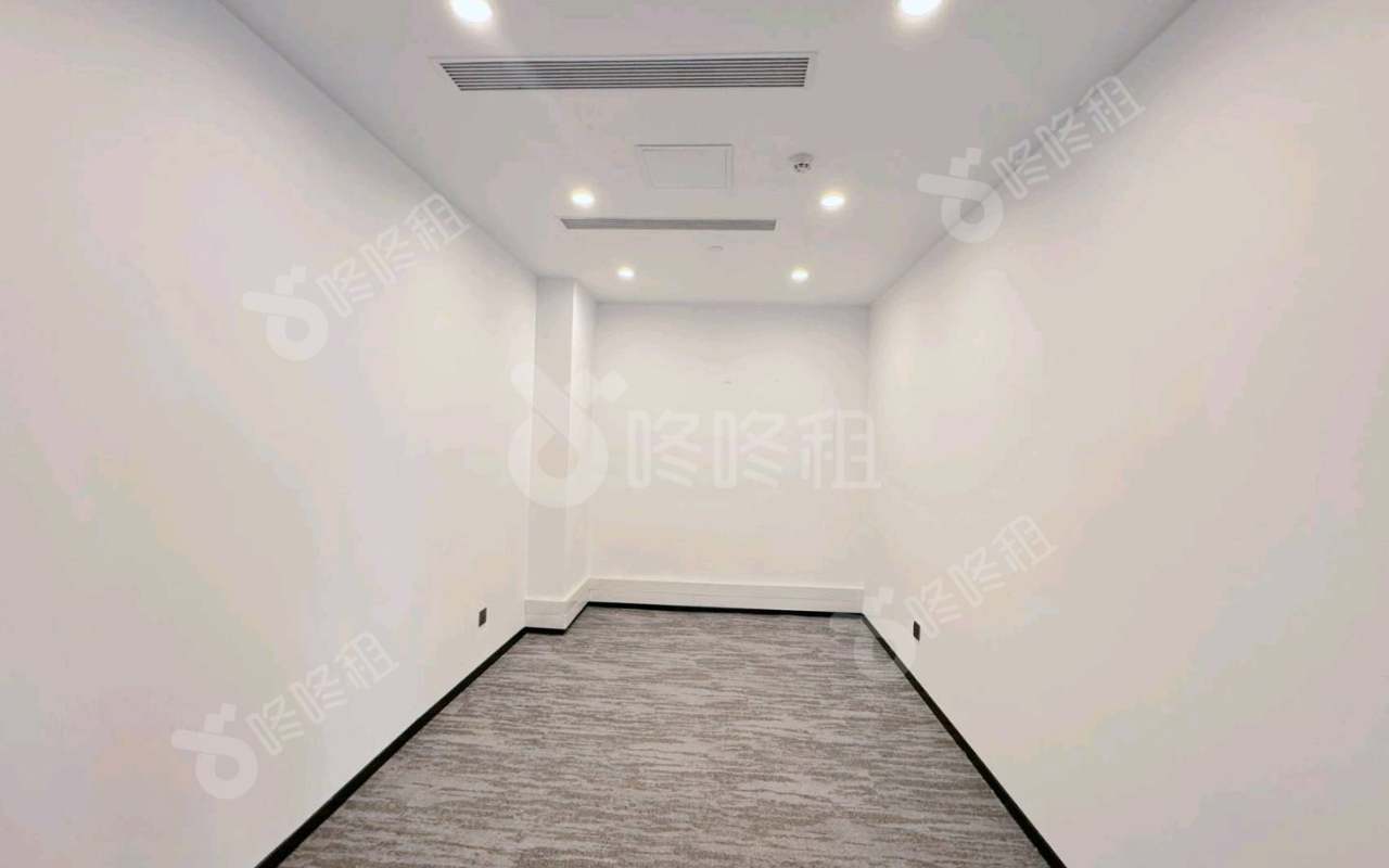 中检大厦_643平_精装_办公室隔间