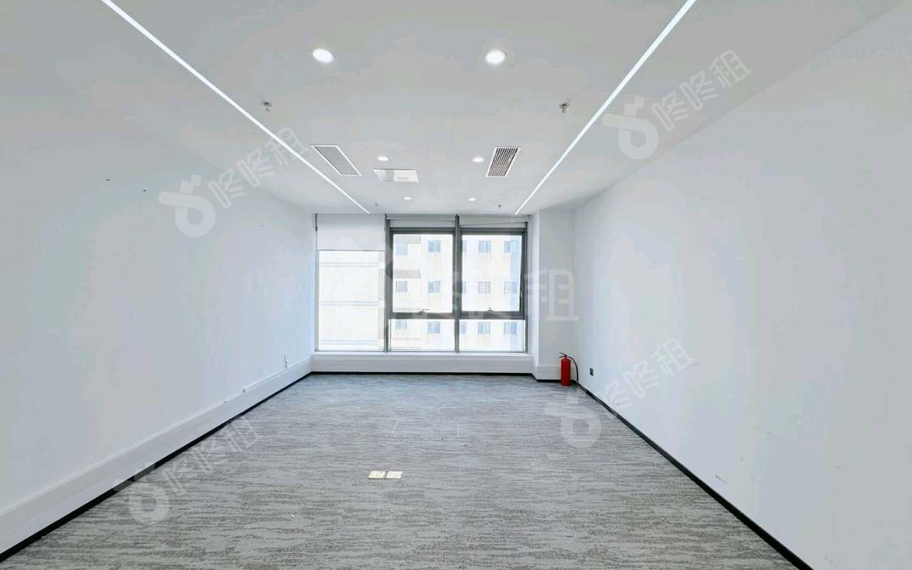 中检大厦_643平_精装_办公室隔间