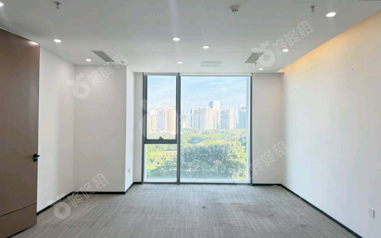 中检大厦_643平_精装_办公室隔间