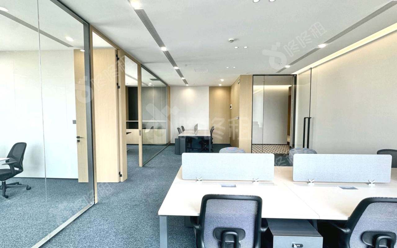 创富大厦·美百年科创中心_195平_精装_办公室开间