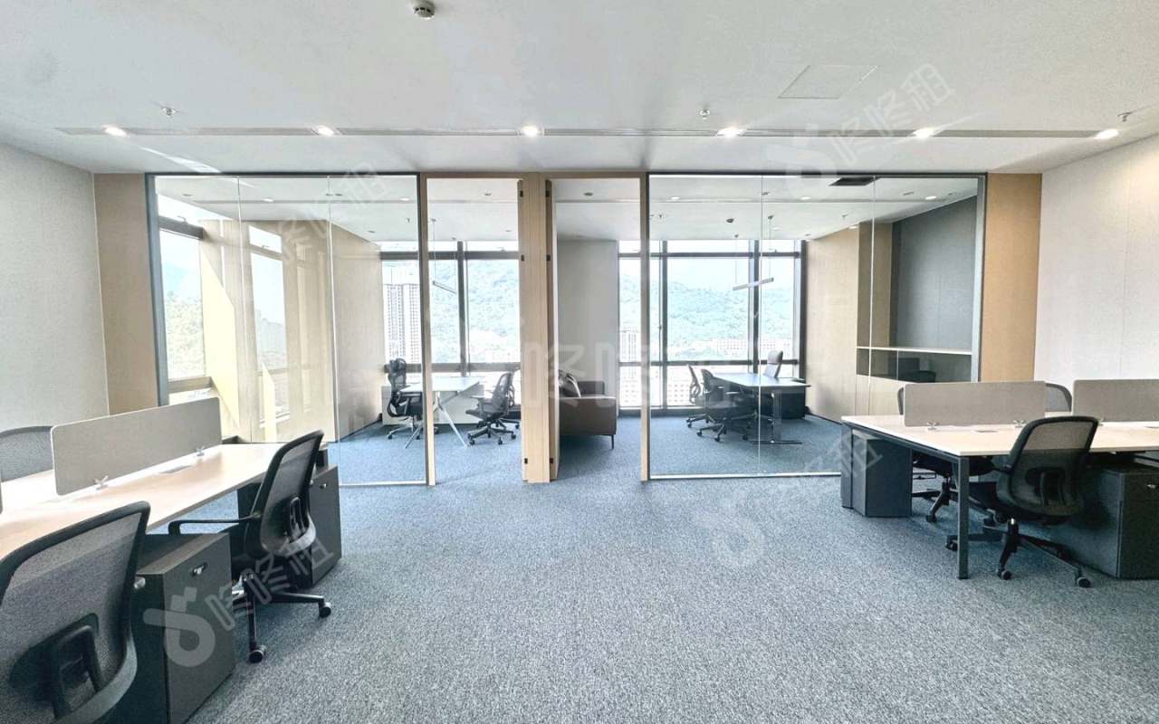 创富大厦·美百年科创中心_195平_精装_办公室开间