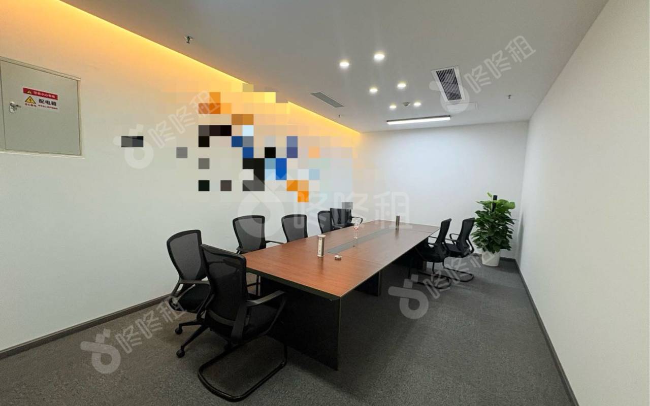 澳特科兴科学园_500平_精装_办公室隔间