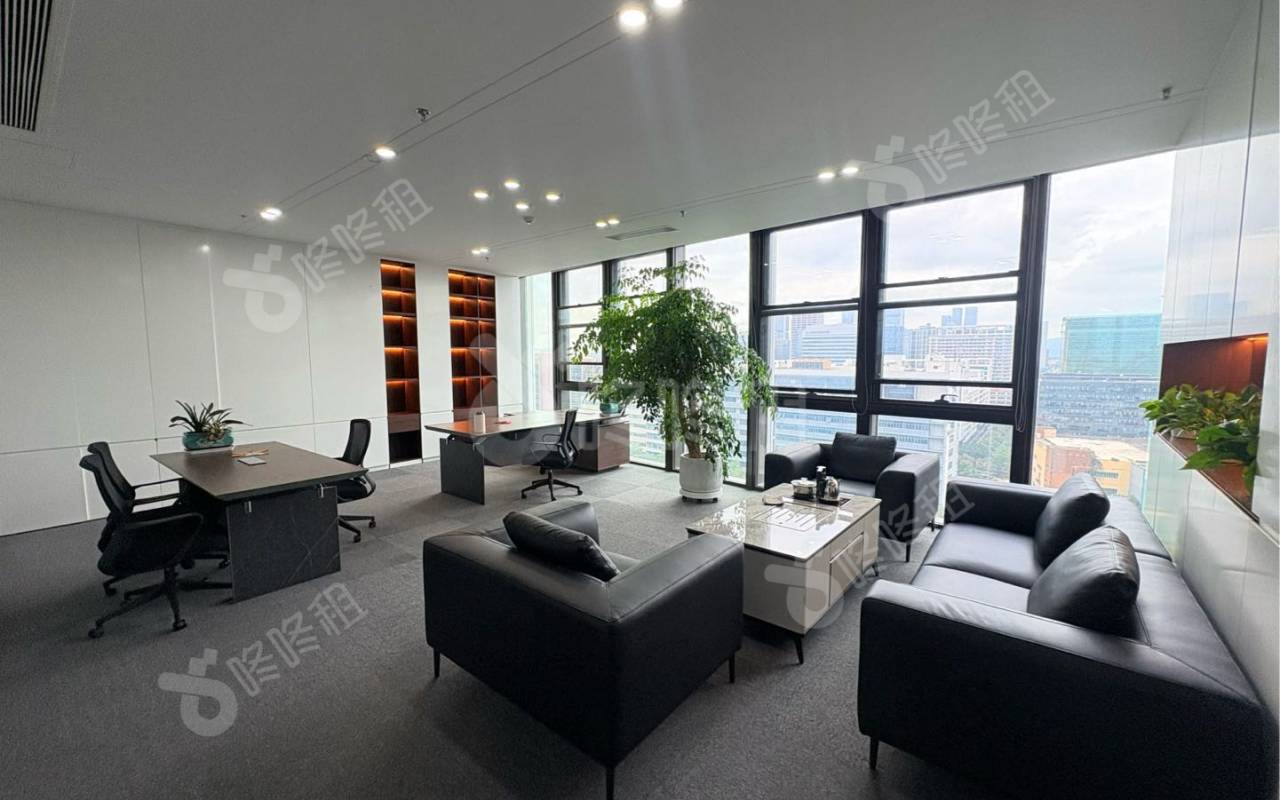 澳特科兴科学园_500平_精装_办公室隔间