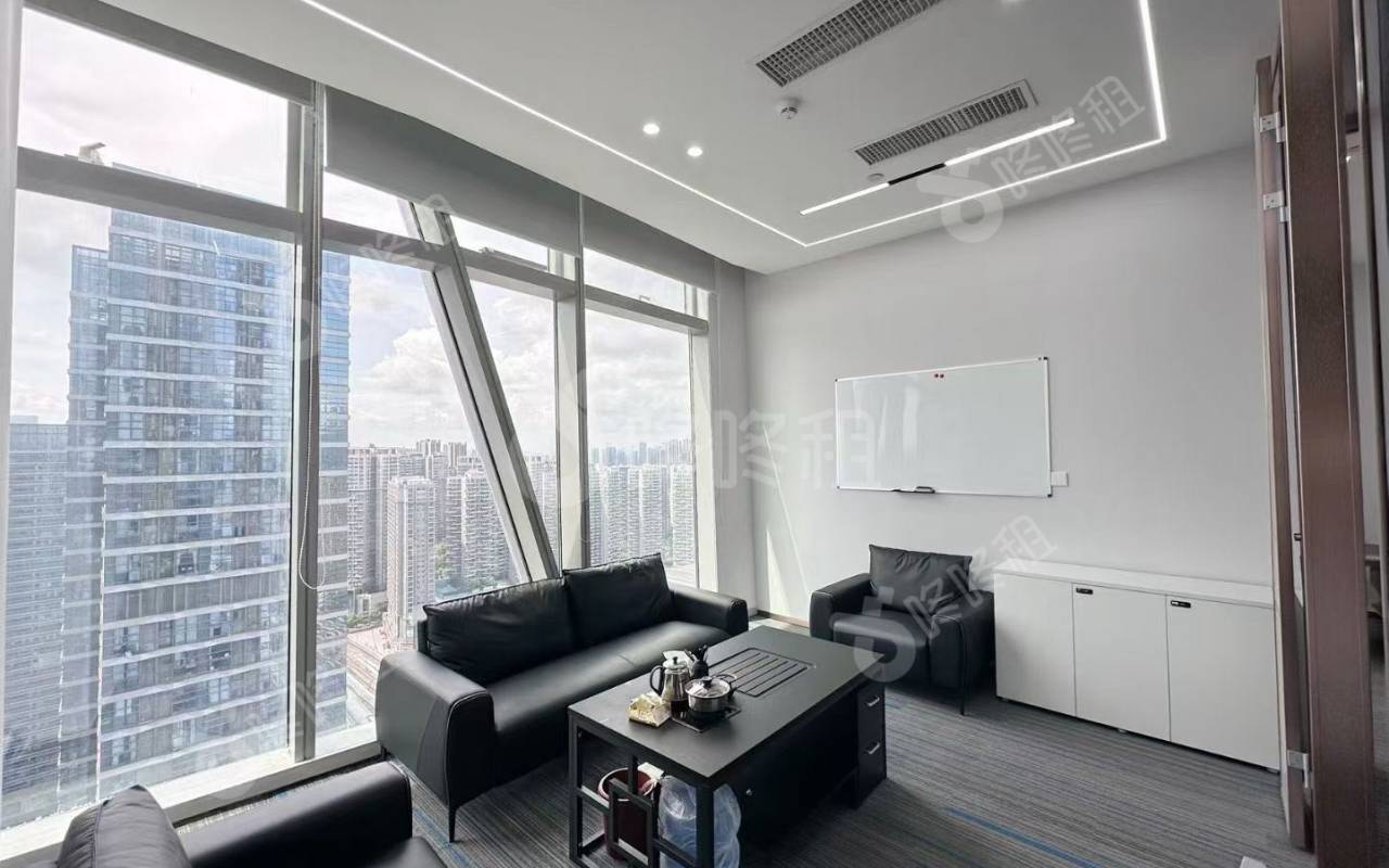 龙光玖钻_210平_豪装_办公室隔间