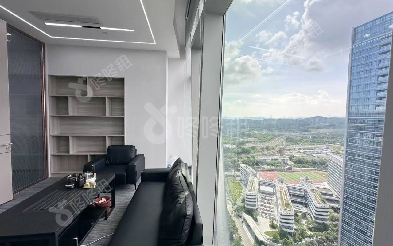 龙光玖钻_210平_豪装_办公室隔间