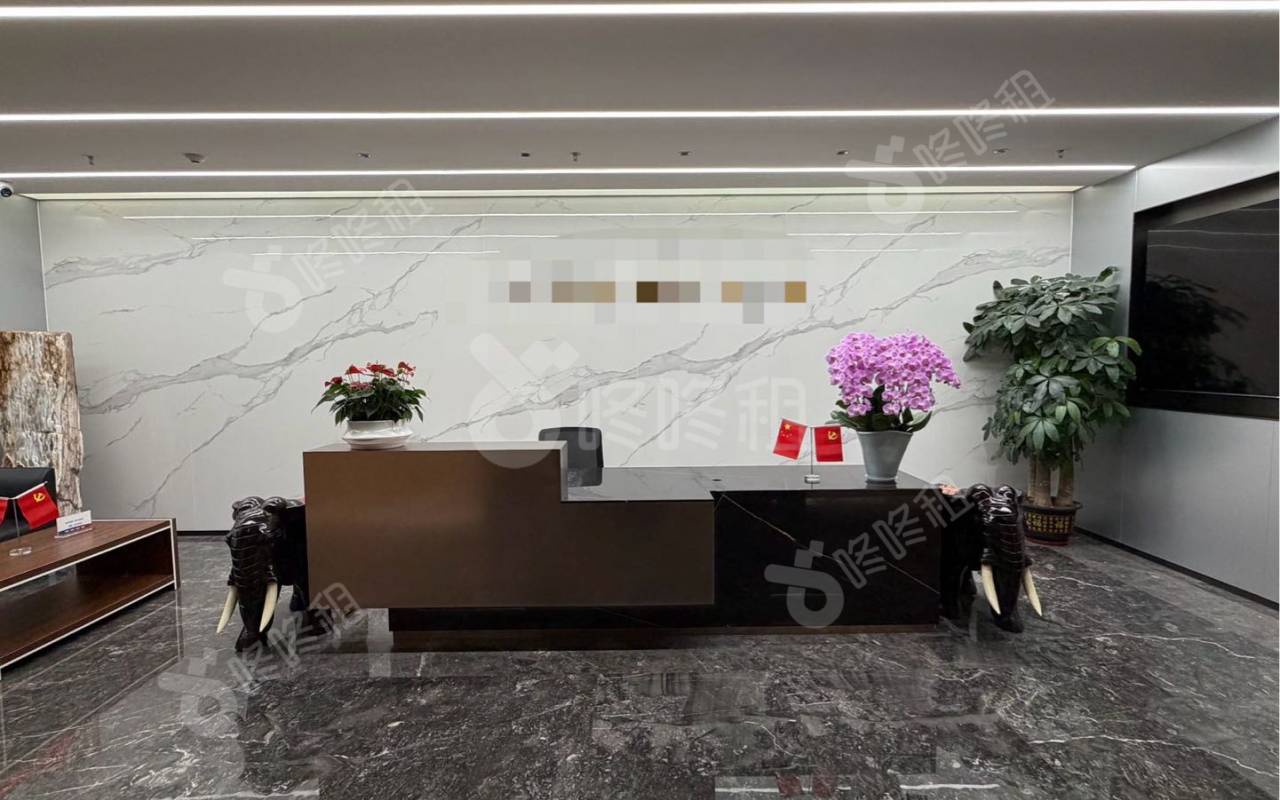 华强金融大厦_1410.61平_精装_前台