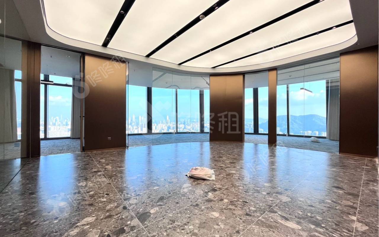 卓越前海壹号_258平_豪装_办公室开间