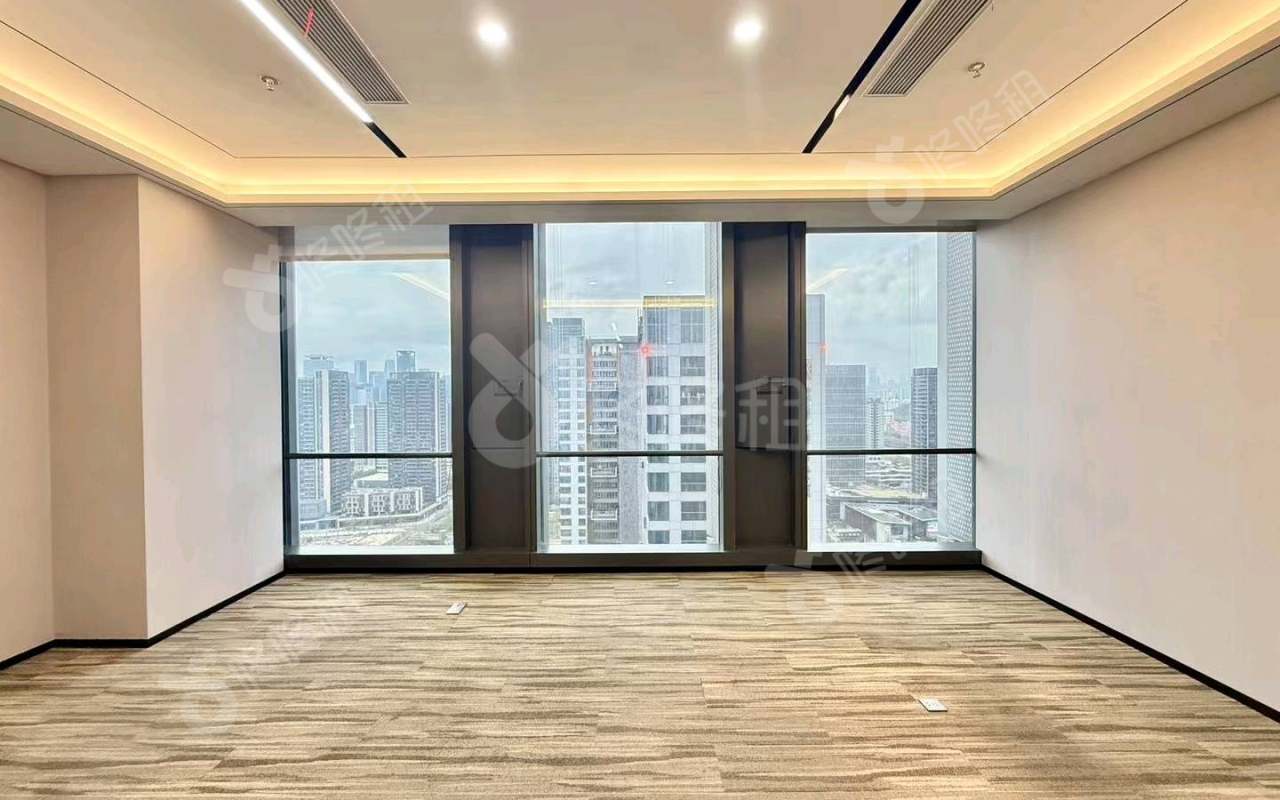 前海君豪中心（招商前海国际中心）_385平_精装_办公室隔间