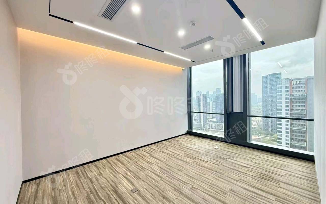 前海君豪中心（招商前海国际中心）_385平_精装_办公室隔间