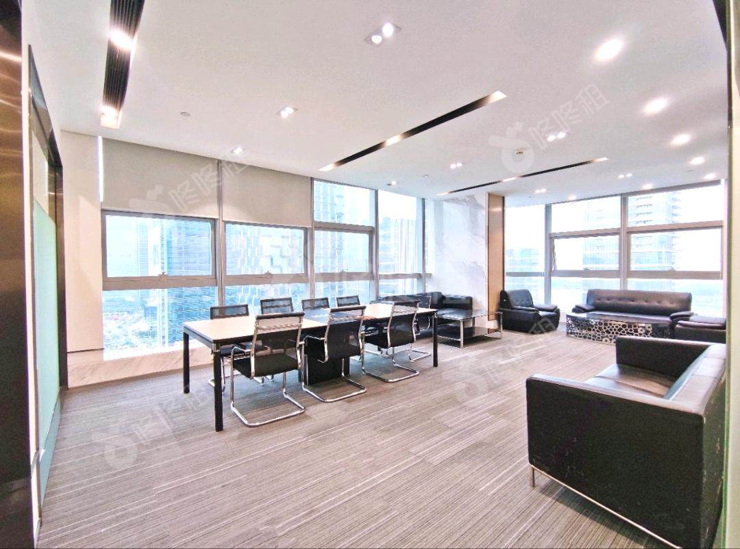 海王星辰大厦_258平_精装_办公室开间