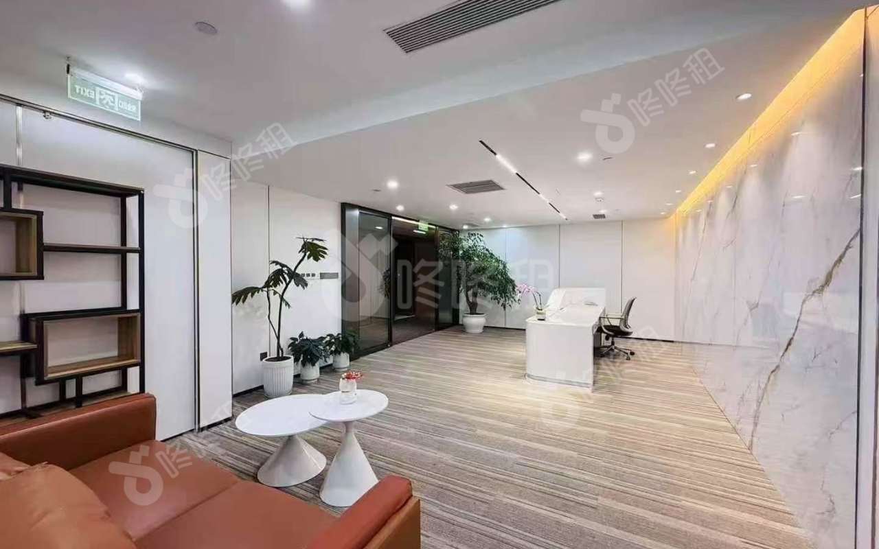 南山金融大厦_698平_豪装_前台