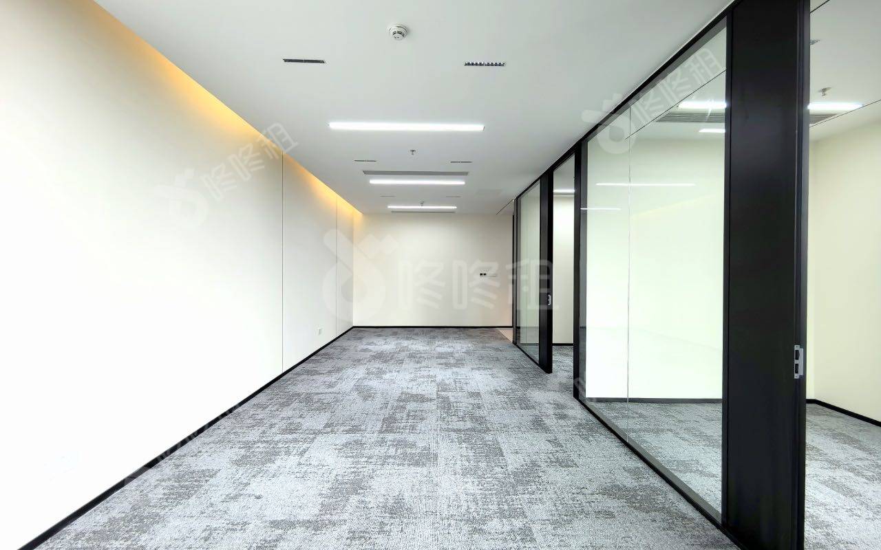 光峰科技大厦_119平_豪装_办公室开间