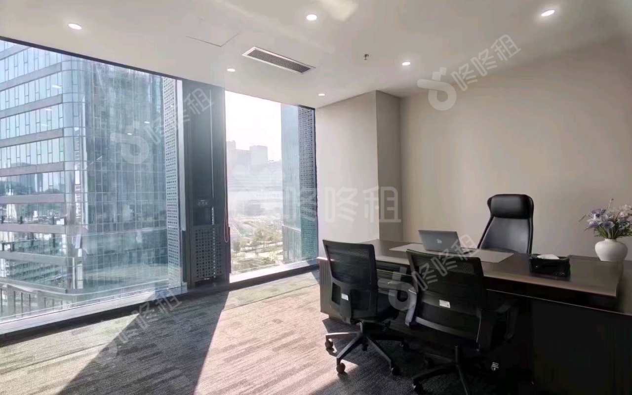 天珑移动大厦_492平_精装_办公室隔间