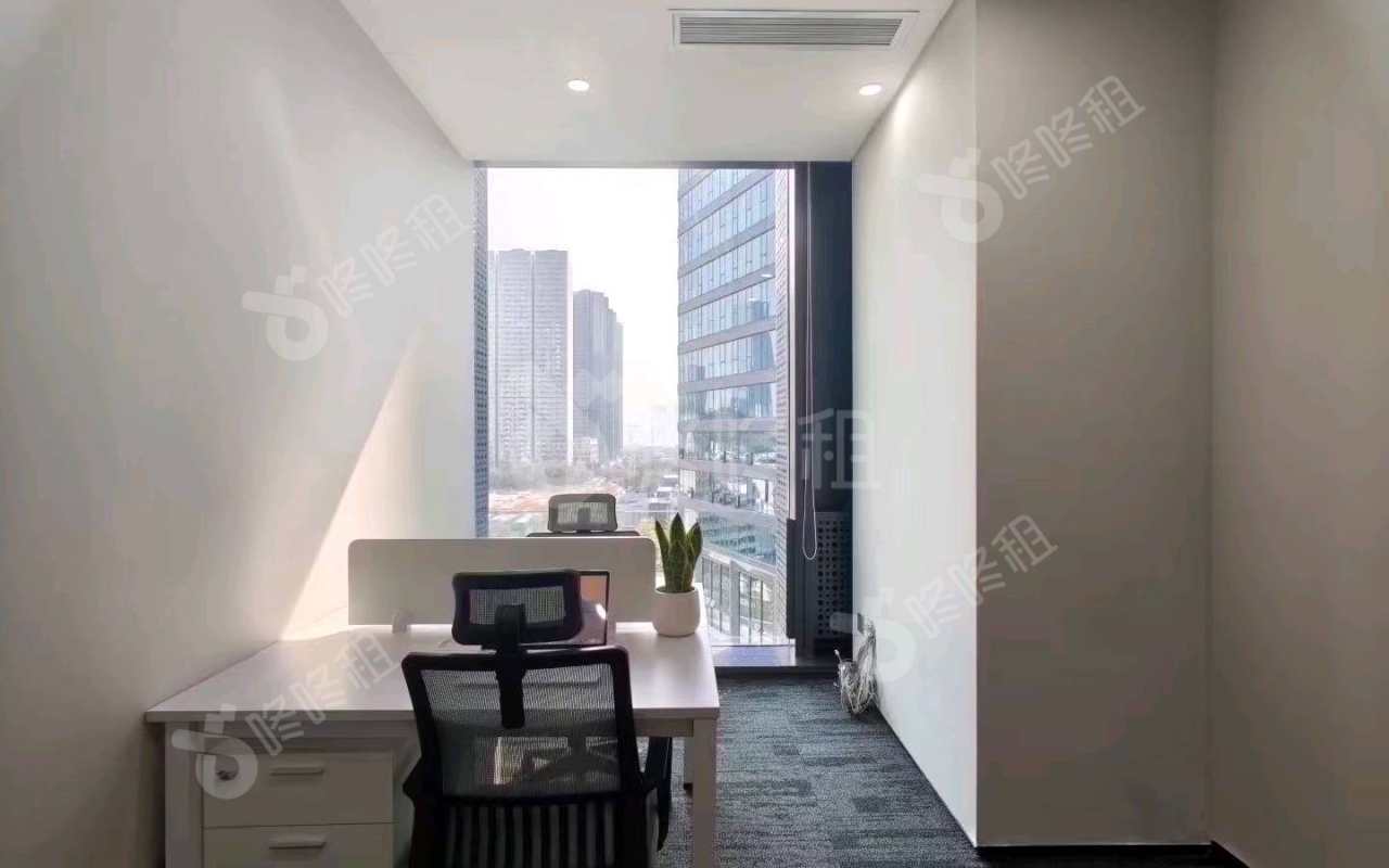 天珑移动大厦_492平_精装_办公室隔间