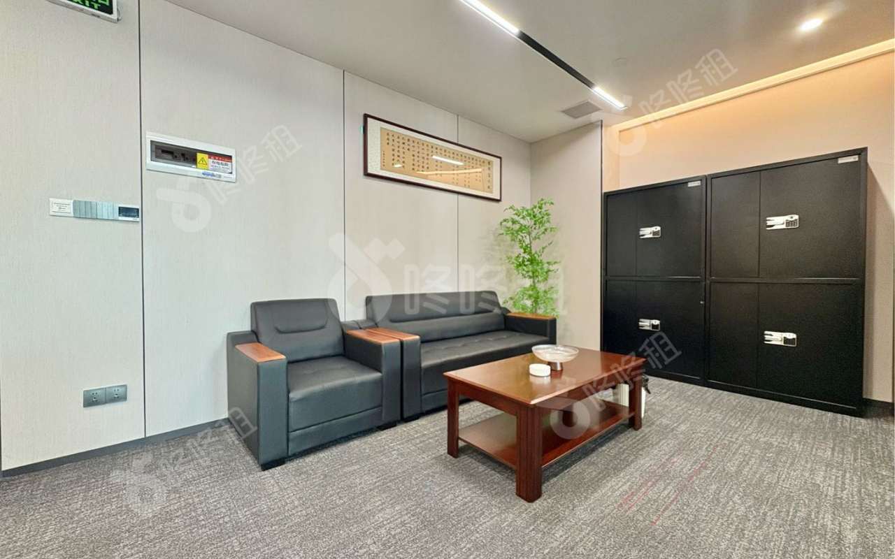 汉唐大厦_355平_精装_办公室开间