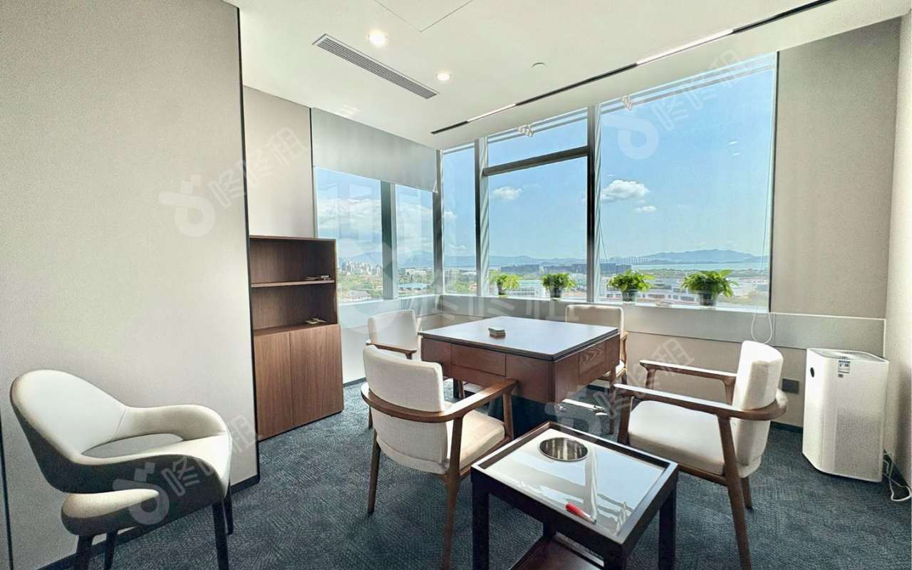 汉唐大厦_355平_精装_办公室隔间